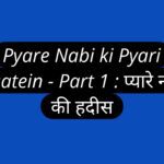 Pyare Nabi ki Pyari Baatein